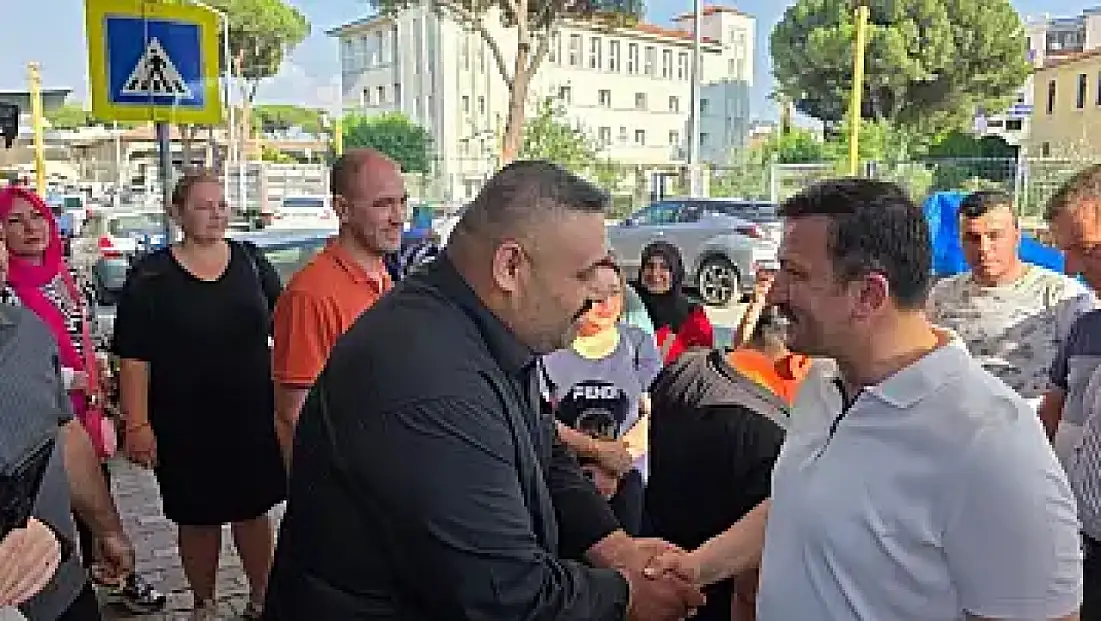 Ak Parti MKYK üyesi Hamza Dağ'dan Ödemiş çıkarması