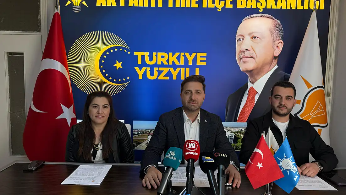AK Parti Tire İlçe Başkanı Kadir Uğurlu'dan Tire Belediyesi'nin bir yıllık performansına eleştiri