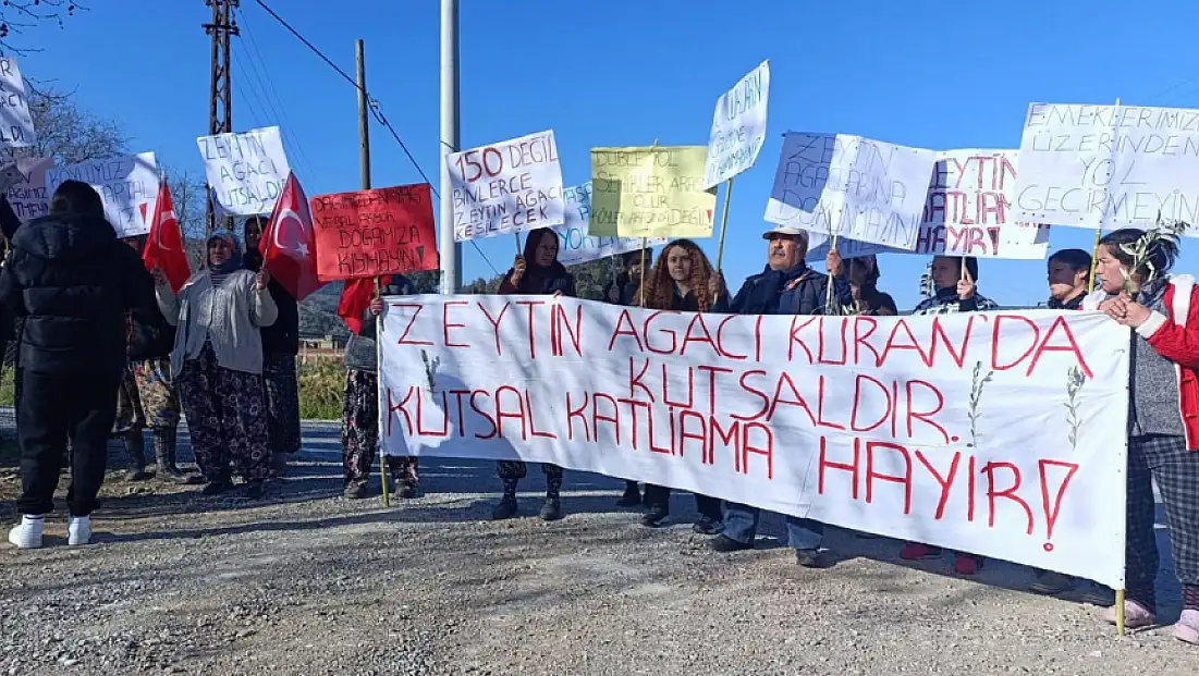 Tire-Çayırlılılar nöbette: Bizler köylü olarak satılık değiliz