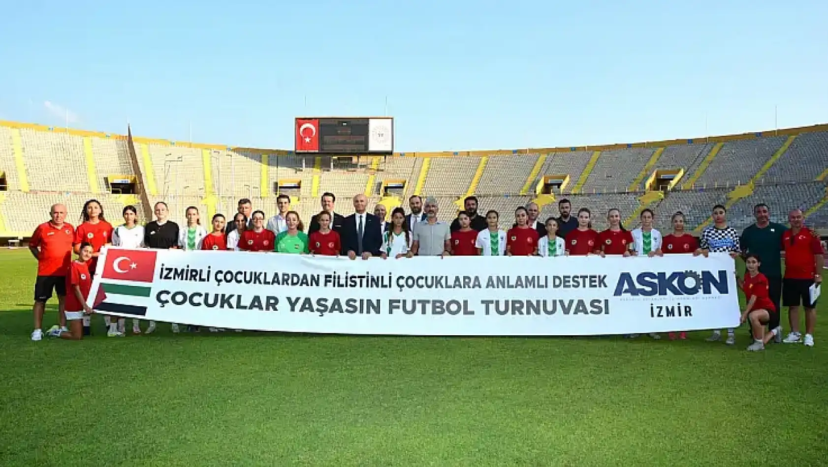 İzmirli çocuklardan Filistinli çocuklara turnuvalı destek