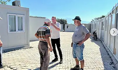 Karadoğan Mahallesi'nde konteynerler teslim edildi