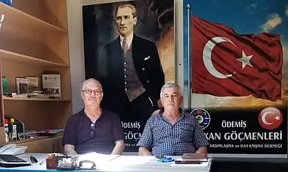 Ödemiş Balkan Göçmenleri Derneği'nde görev değişimi
