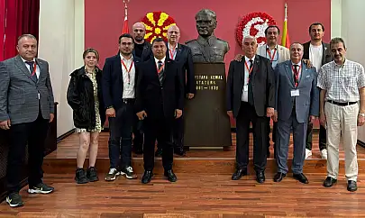 Tire'den Makedonya'da ticaret ve kardeşlik köprüsü