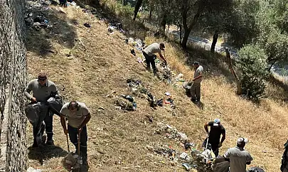 Toptepe'de kapsamlı temizlik: Manzara yine şaşırtmadı!