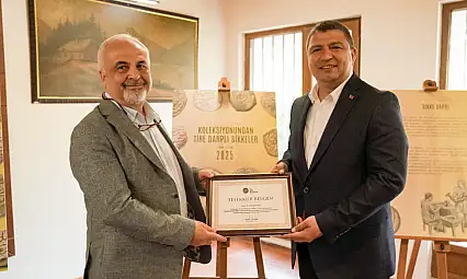 Tire darplı sikkeler Tire Kent Müzesi'nde sergileniyor