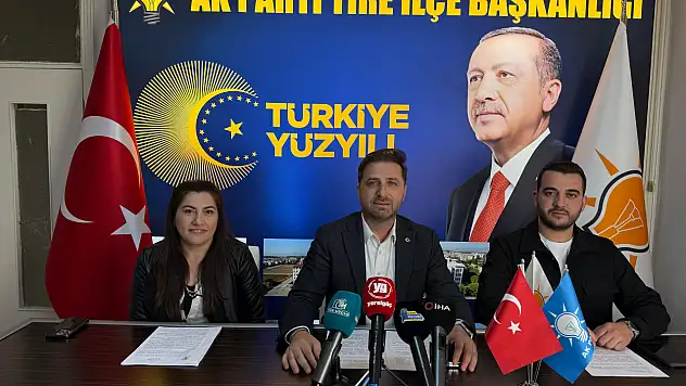 AK Parti Tire İlçe Başkanı Kadir Uğurlu'dan Tire Belediyesi'nin Bir yıllık performansına eleştiri