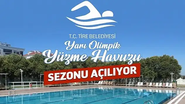 Tire Belediyesi Yüzme Havuzu açılıyor!