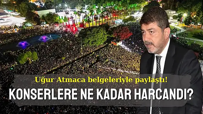 AK Partili Atmaca: İzmir'de konserlere 8 ayda 57 milyon TL harcandı!