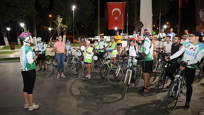 Avrupa Hareketlilik Haftası Tire’de bisiklet sürüşü büyük ilgi gördü