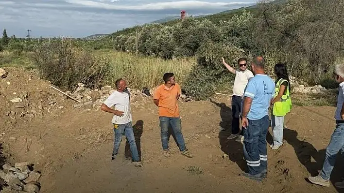 Belevi Yolu çalışmaları tüm hızıyla sürüyor
