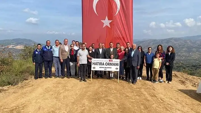 Beydağ’da 100. Yıl Hatıra Ormanı oluşturuldu