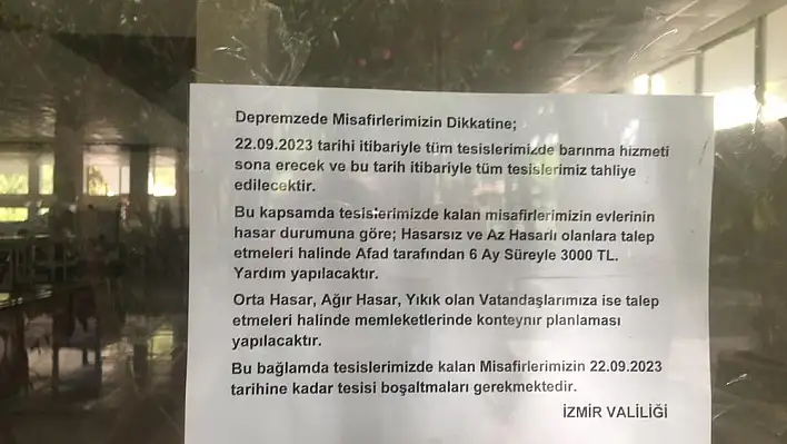 CHP’Lİ Deniz Yücel: “Depremzedeler Tahliye Ediliyor”