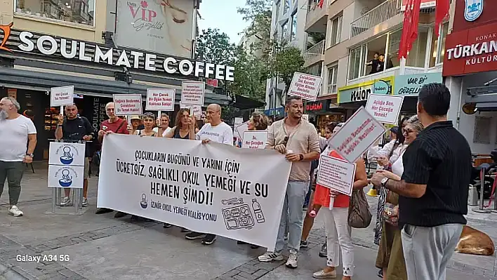 Çocuklar tok eğitim alsın diye