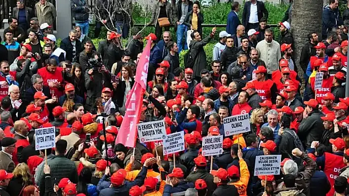 DİSK'ten büyük İzmir işçi buluşması: Artık yeter!