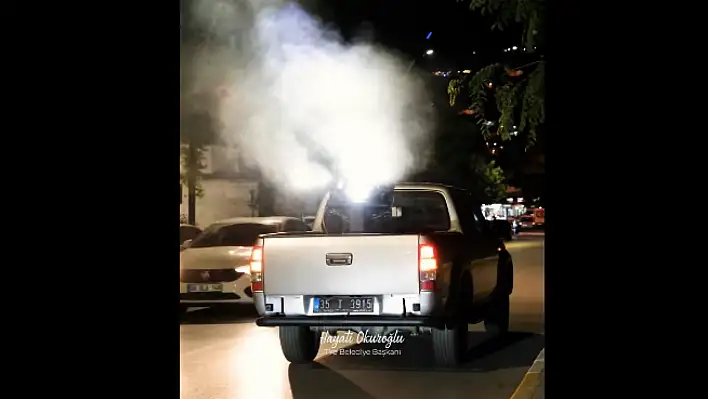 Havalar ısındı! Mahallelerde sıralı ilaçlamaya başlandı
