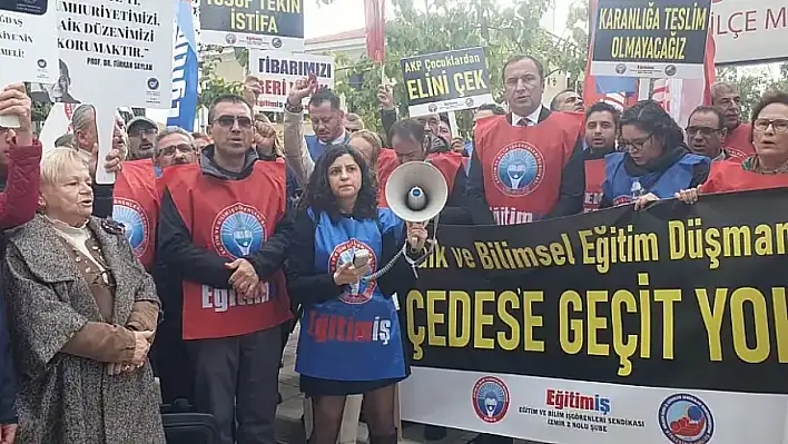 İzmir'de ÇEDES'e tepki çağrısı