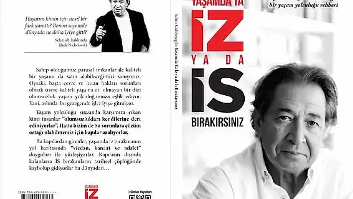 Salim Kadıbeşegil'in yeni kitabı 'Yaşamda ya İZ bırakırsınız ya da İS' okurlarıyla buluştu