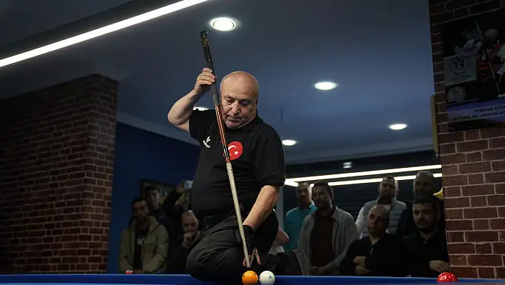 Tire 3 Bant Bilardo Turnuvası Türkiye ve dünya çapında sporcuları ağırladı