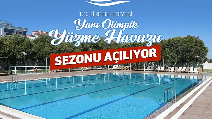 Tire Belediyesi Yüzme Havuzu açılıyor!