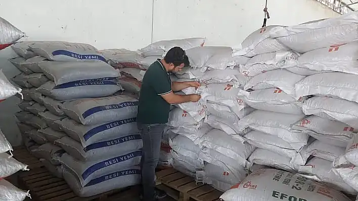 Tire'de hayvan yemi denetimleri