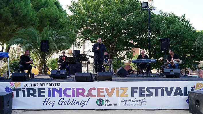 Tire İncir ve Ceviz Festivali'nde muhteşem final