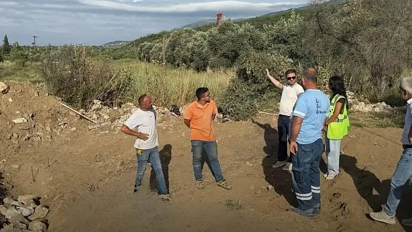 Belevi Yolu çalışmaları tüm hızıyla sürüyor